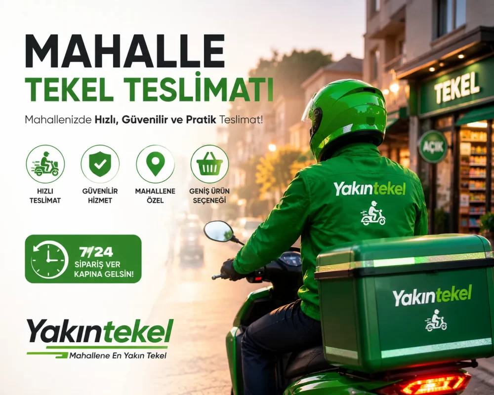 Mahalle tekel teslimatı