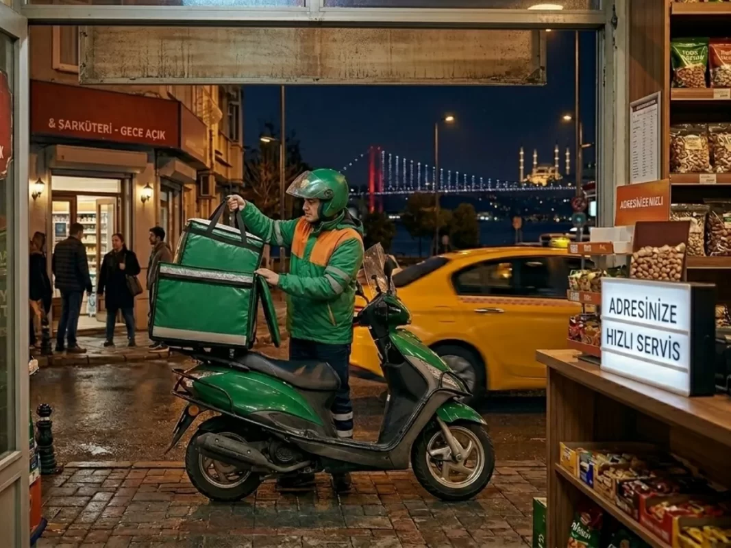 Adresinize hızlı teslimat