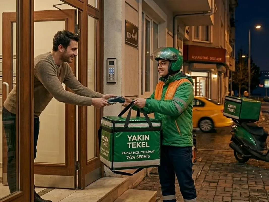 Hızlı kurye ile kapıda teslimat