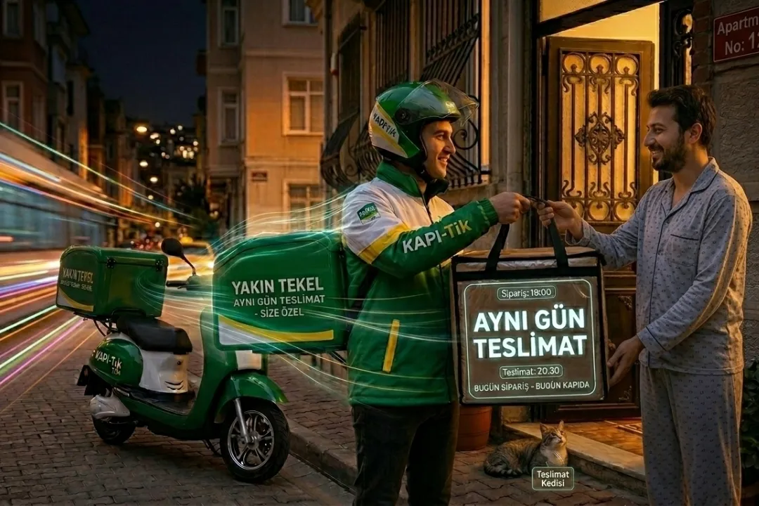 Aynı gün teslimat hizmeti